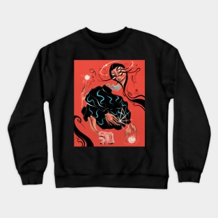 Space girl Crewneck Sweatshirt